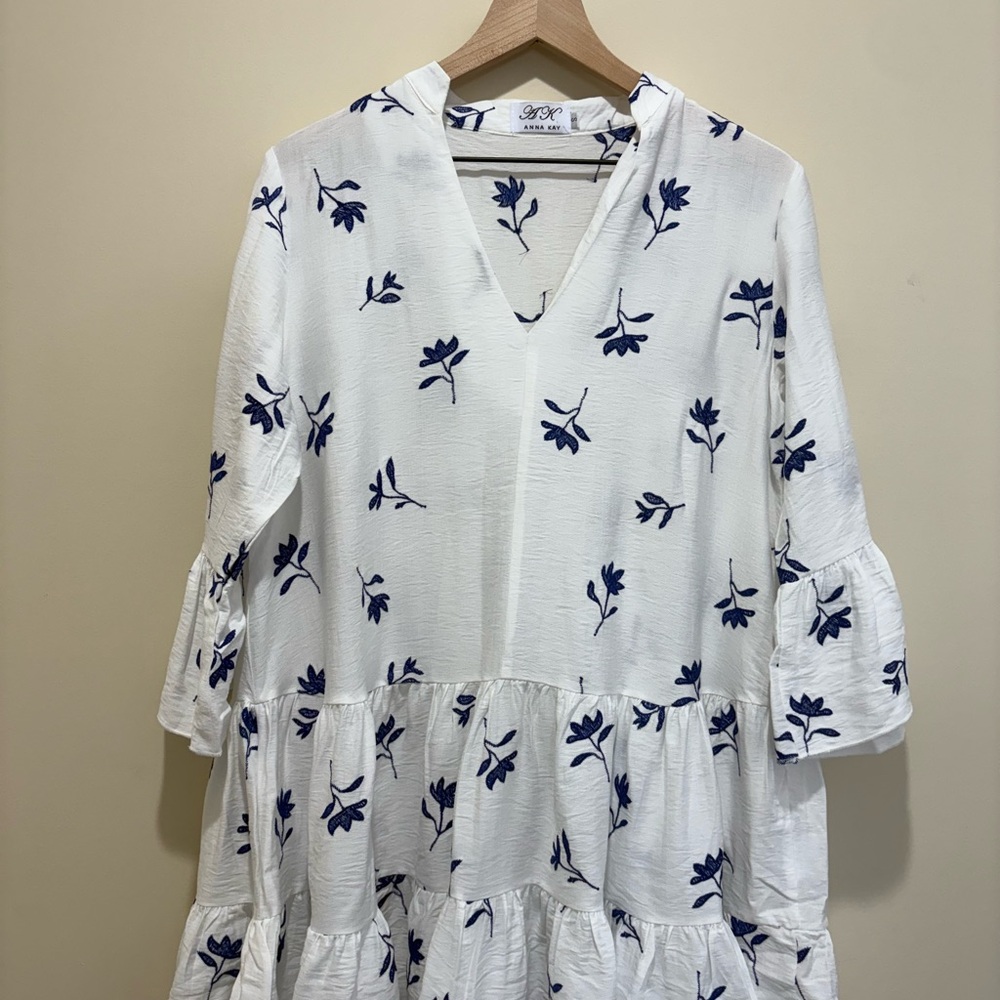 Anna Kay Women’s V-Neck Mini Dress - Picture 3 of 5
